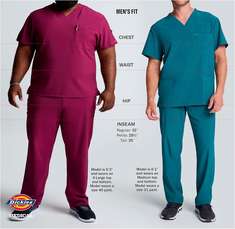 Dickies Everyday Scrubs Men's Lab Coat - Image 3